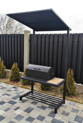 Мангал с крышкой №5