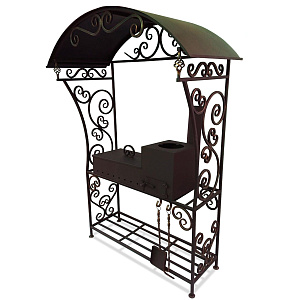 Мангал с крышкой №3