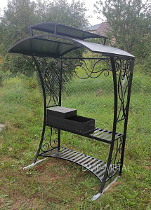 Мангал с крышкой №1